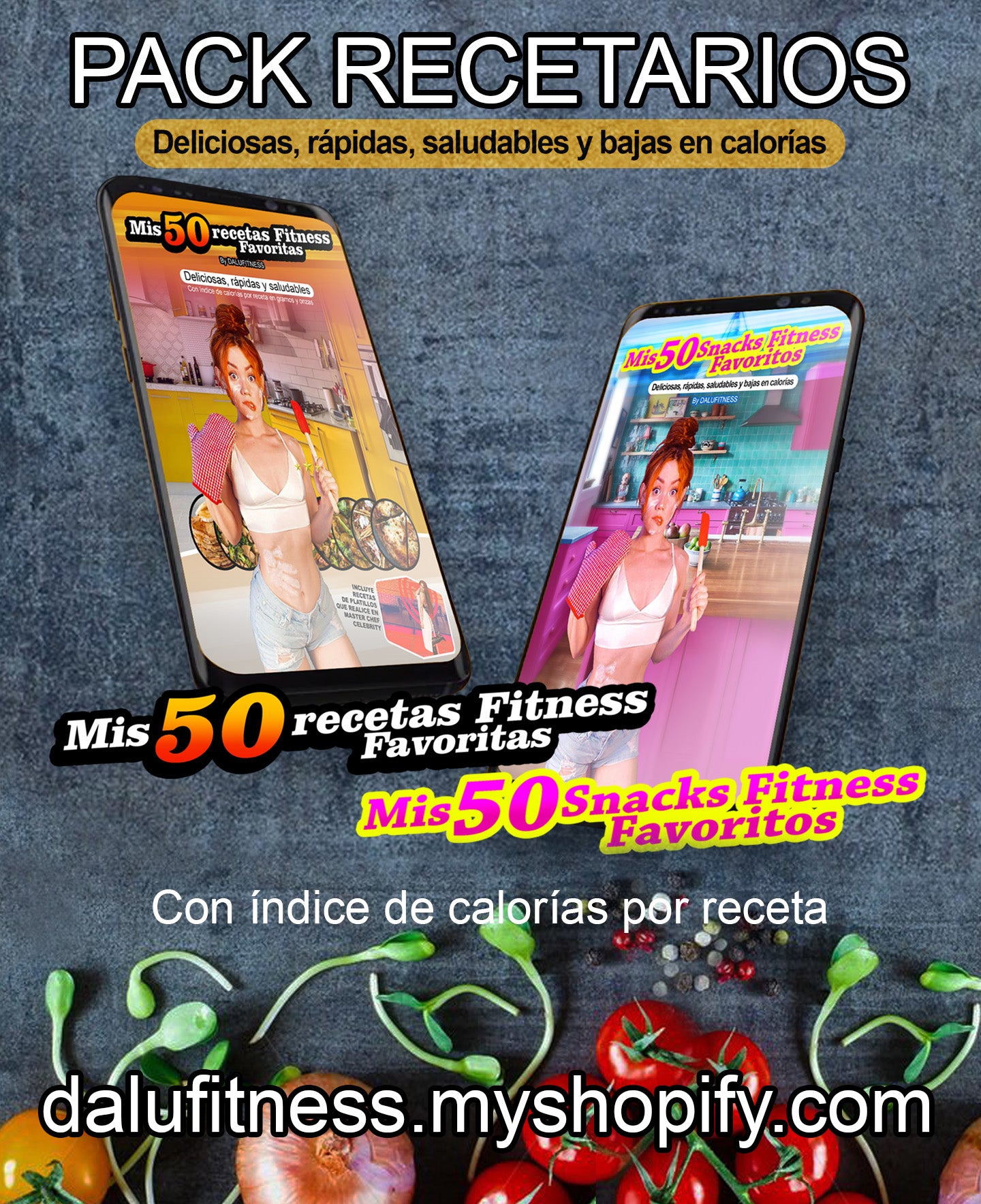 Pack comidas + Snacks fit